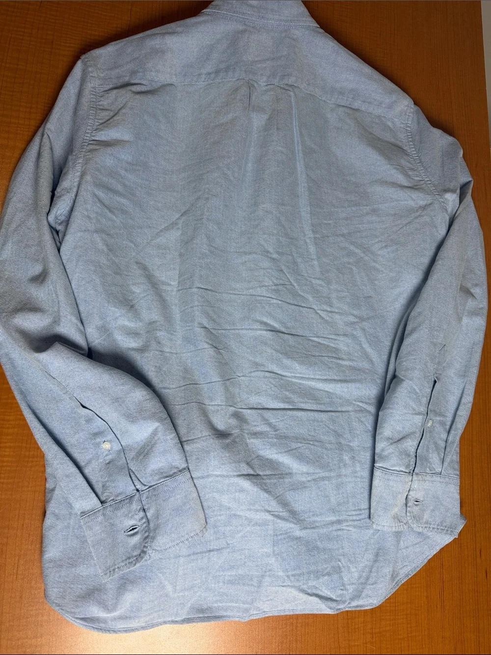 J. Crew Light Blue Button-Down Shirt Jacket